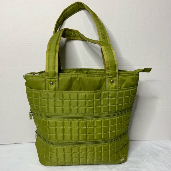 lug Bags Lug Quilted Tote Bag Green Poshmark